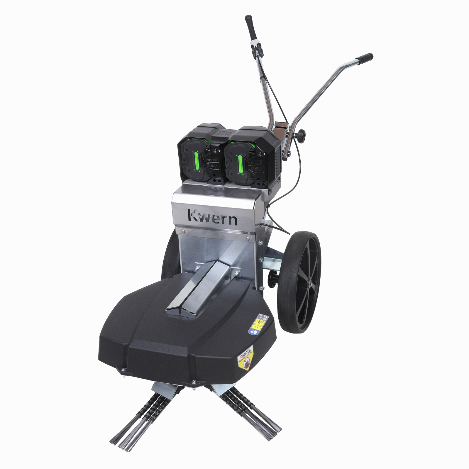 Greenbuster Pro 66 mit Roadsweeper Bürstenkopf