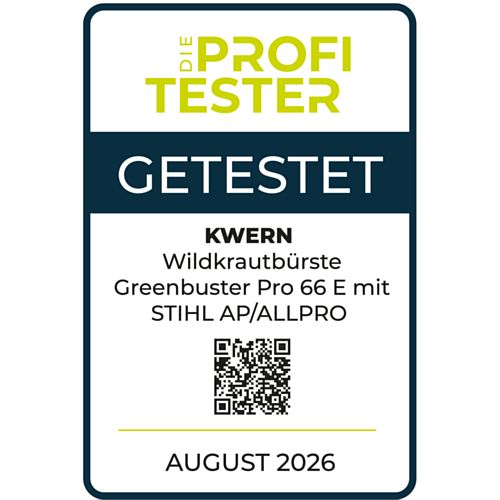 Test Kwern Akku -Wildkrautbürste Greenbuster Pro 66 E mit STIHL AP System Test Kwern Akku -Wildkrautbürste Greenbuster Pro 66 E mit STIHL AP System